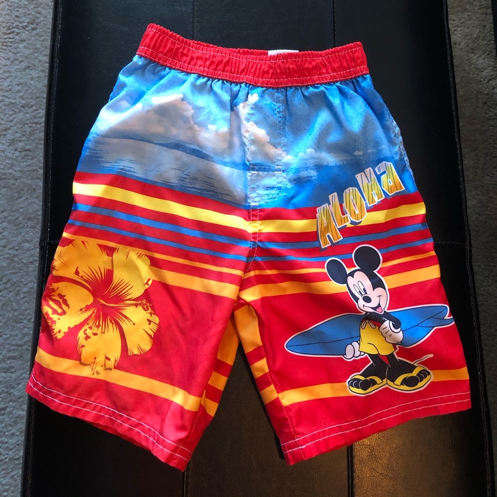 Mickey Mouse swimming trunks